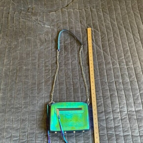 Rebecca Minkoff holographic/iridescent Avery purse - Picture 7 of 12